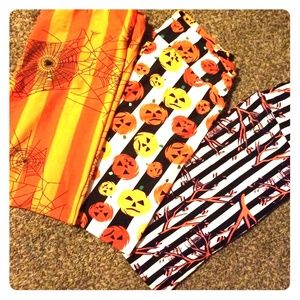 3 Halloween themed TC Lularoe leggings lot